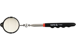 Zrcátko kontrolní teleskopické s LED osvětlením 265-920mm - YT-0663