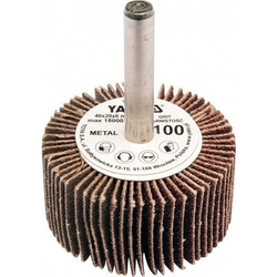 Lamelový kotouč 40x20  P-60 s hřídelí 6 mm - YT-83352