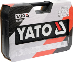 Gola sada s klíči 1/2", 3/8" a 1/4", 120 ks - YT-38801
