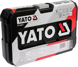 Gola sada 1/4", 38 ks XS - YT-14471