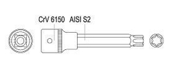 Hlavice s bitem TORX 1/2" T25 YATO - YT-0441