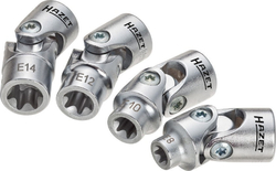 Sada vnitřních nástrčných kloubových klíčů 3/8" TORX® HAZET 880G-E/4 - HA040520