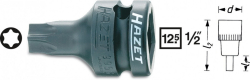 Nástrčná hlavice silová TORX® 1/2" 995S-T45 Hazet - HA057597