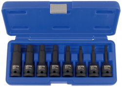 Sada vnějších nástrčných klíčů HEX 1/2", 8 ks - Liasa40001