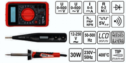 Sada elektro nářadí 1/4", 68 ks - YT-39009