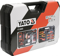 Sada elektro nářadí 1/4", 68 ks - YT-39009