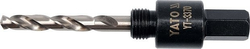 Unašeč šroubový pro vrtací korunky 14 - 30 mm HEX 11 mm 1/2" - YT-3370