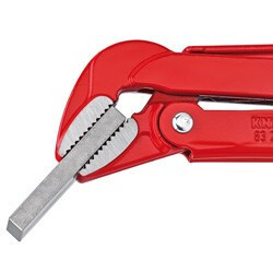 Rohový hasák 45° stříkáno červenou práškovou barvou 430 mm  - 8320015