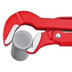 Hasák s čelistmi ve tvaru S stříkáno červenou práškovou barvou 540 mm  - 8330020