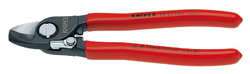 Kabelové nůžky s otevírací pružinou potaženo plastem 165 mm  - 9521165