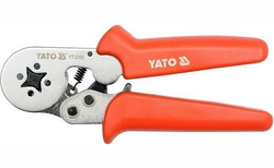 Kleště konektorové 175mm, HRC 44-47, 0,2-6,00mm2 - YT-2305