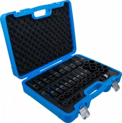 Sada vnitřních nástrčných klíčů, 1/2", 9 - 30 mm, 40 ks, BGS 7280