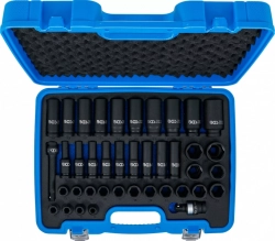 Sada vnitřních nástrčných klíčů, 1/2", 9 - 30 mm, 40 ks, BGS 7280
