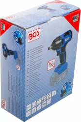 Aku rázový utahovák 1/2", 400 Nm, 18 V, bez akumulátoru, BGS 7362