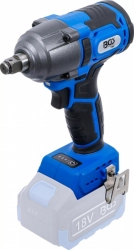 Aku rázový utahovák 1/2", 400 Nm, 18 V, bez akumulátoru, BGS 7362