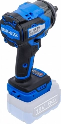 Aku rázový utahovák 1/2", 550 Nm, 18 V, bez akumulátoru, BGS 7363