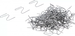 Sponky na opravu plastů, typ V, 0,6 mm, 100 ks - B73348
