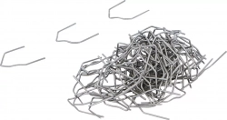 Sponky na opravu plastů, typ V, 0,8 mm, 100 ks - B73349