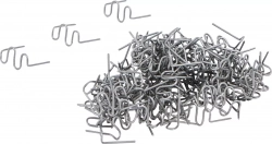 Sponky na opravu plastů, typ S, 0,8 mm, 100 ks - B73353