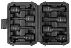 Sada vnějších nástrčných klíčů XZN 1/2", 8 ks - HT206205