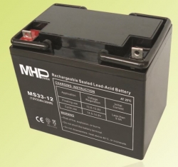Baterie MHPower MS33-12 VRLA AGM 12V/33Ah 
