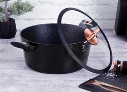 Hrnec Berlingerhaus s mramorovým povrchem 28 cm Black Rose Collection BH-1931