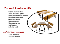 Zahradní sestava 180
