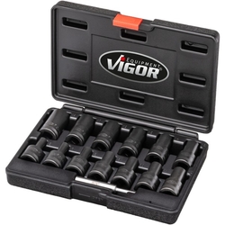 Sada na poškozené šrouby 1/2”, 6-19 mm, 13 ks, Vigor - V2404N