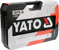 Gola sada s klíči 1/2", 3/8" a 1/4", 111 ks - YT-38831