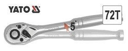 Ráčna 1/4" 125 mm celokovová - YT-0313