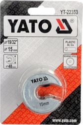 Řezač na trubky PVC, hliník, měď 15 mm YT-22353