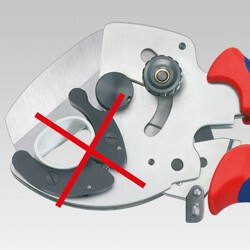 Nůžky na plastové trubky 210 mm  - 902540