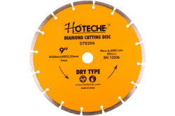 Diamantový řezný kotouč 230 mm, segmentový - HT570206