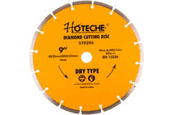 Diamantový řezný kotouč 230 mm, segmentový - HT570206