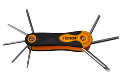 Kapesní sada TORX klíčů, 8 ks - HT261009