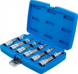 Sada hlavic s bity, imbus, 1/2", 5 - 22 mm - B5052
