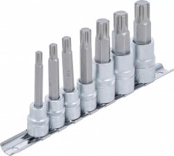 Hlavice s bity RIBE, 3/8" a 1/2", M6-M14, sada 7 ks - B5185