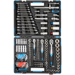 Gola sada s klíči 1/2", 3/8", 1/4", 157 ks - GU39003