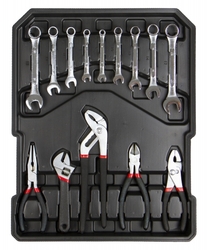 Sada nářadí, Gola sada 1/2" a 1/4" - 428 ks - HT494003