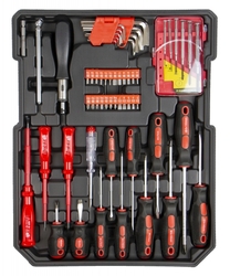 Sada nářadí, Gola sada 1/2" a 1/4" - 428 ks - HT494003